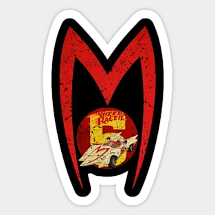 Vintage Speed Racer Sticker